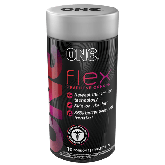 ONE Condoms Flex | ONE® Flex™ Graphene Condoms ONE® | ONE® Flex™ Graphene Condoms ONE®