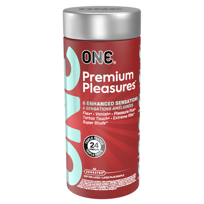 Premium Pleasures™ Condoms Variety Pack
