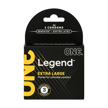 Legend XL Condoms by ONE® | Extra-Large Comfort Legend XL Condoms by ONE® | Extra-Large Comfort