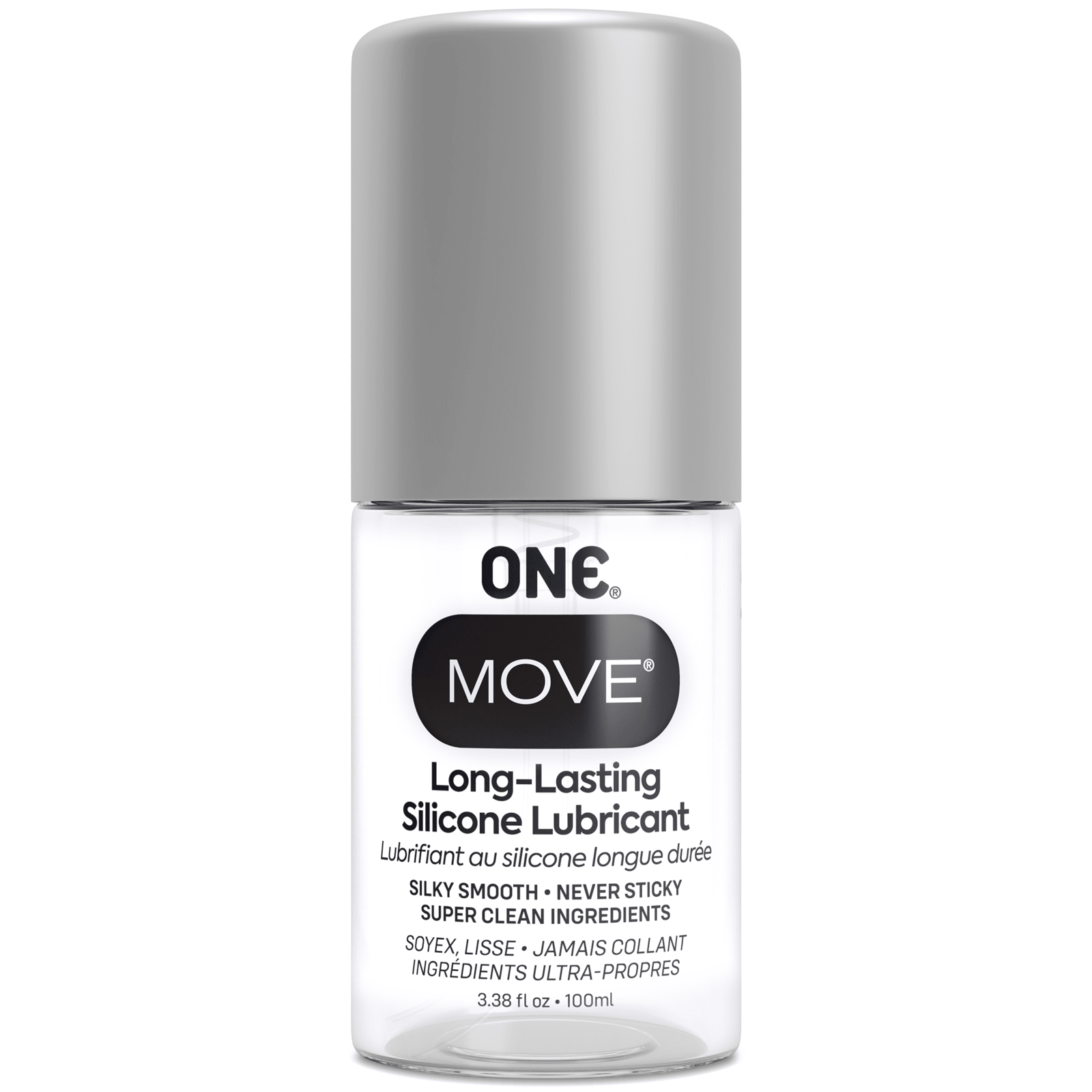 Move® Silicone Personal Lubricant 3.38oz | Move® Silicone Personal Lubricant 3.38oz ONE®