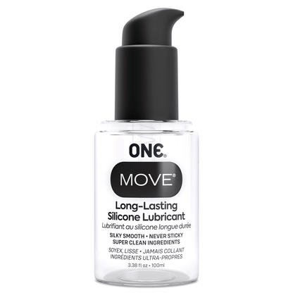 Move® Silicone Personal Lubricant 3.38oz | Move® Silicone Personal Lubricant 3.38oz ONE®