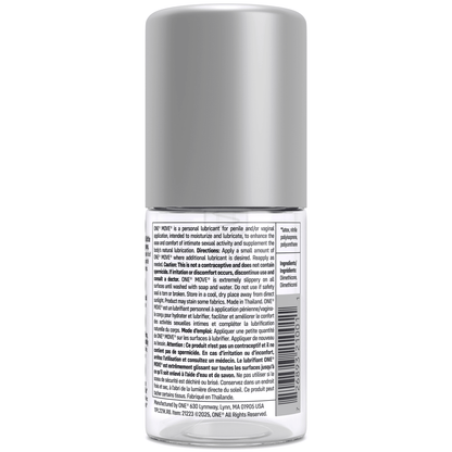 Move® Silicone Personal Lubricant 3.38oz | Move® Silicone Personal Lubricant 3.38oz ONE®