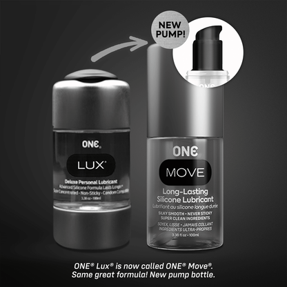 Move® Silicone Personal Lubricant 3.38oz | Move® Silicone Personal Lubricant 3.38oz ONE®