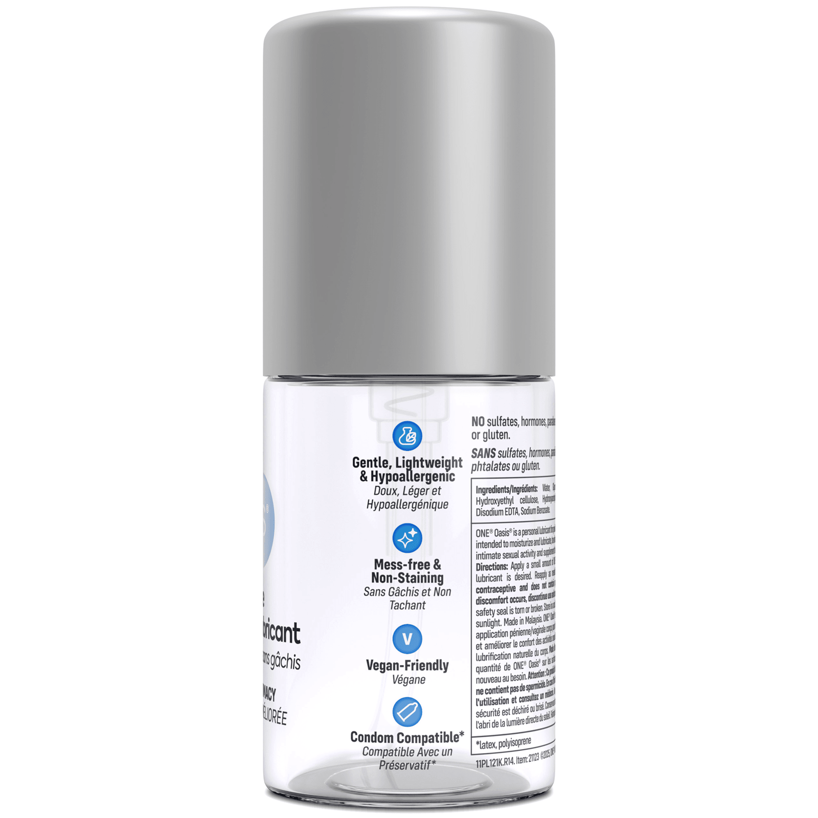 Oasis® Personal Water - Based Lubricant 3.38oz | Oasis® Personal Water - Based Lubricant 3.38oz ONE®