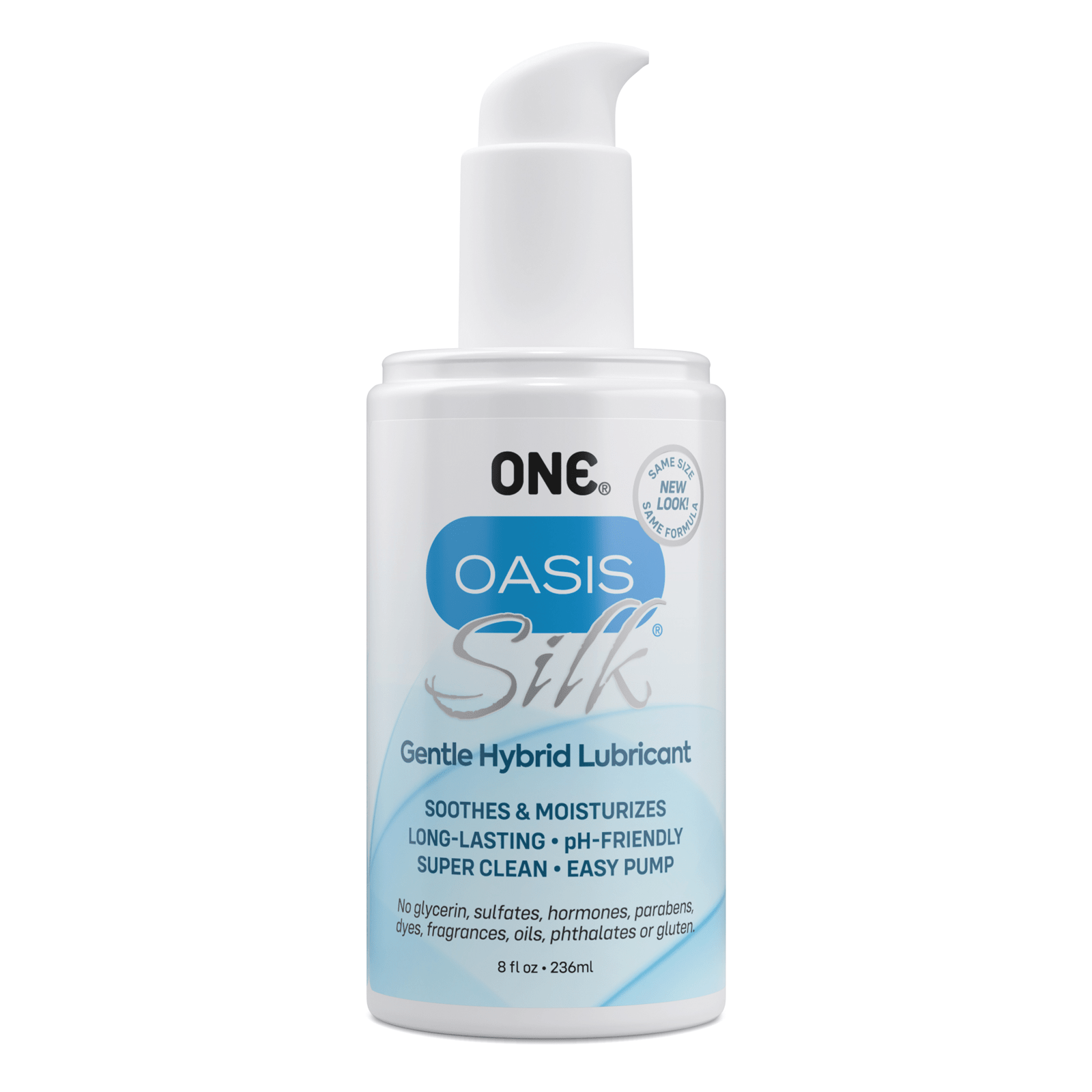 Oasis Silk® Hybrid Personal Lubricant | Oasis Silk® Hybrid Personal Lubricant ONE®