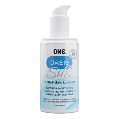 Oasis Silk® Hybrid Personal Lubricant | Oasis Silk® Hybrid Personal Lubricant ONE®