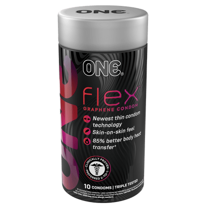 ONE Condoms Flex | ONE® Flex™ Graphene Condoms ONE® | ONE® Flex™ Graphene Condoms ONE®