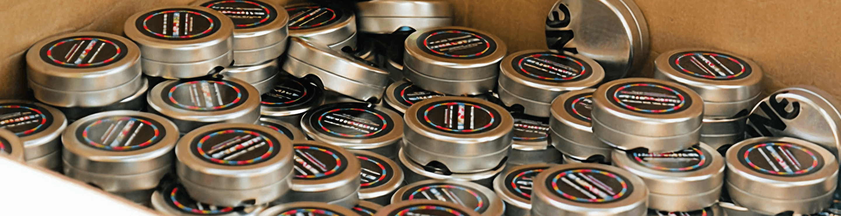 lots of one condom tins