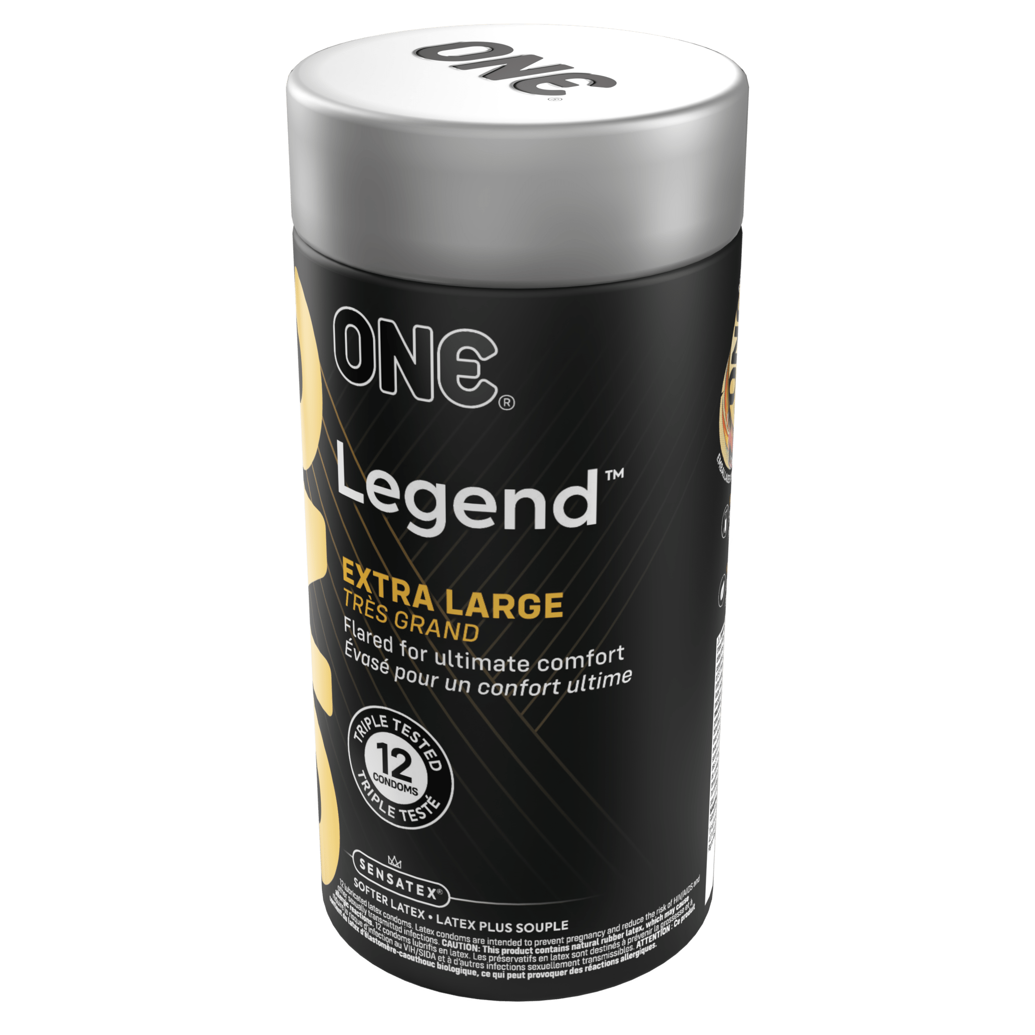 Legend XL Condoms Flared Extra Large Latex Condoms ONE legend-xl-condoms-flared-extra-large-latex-condoms-one