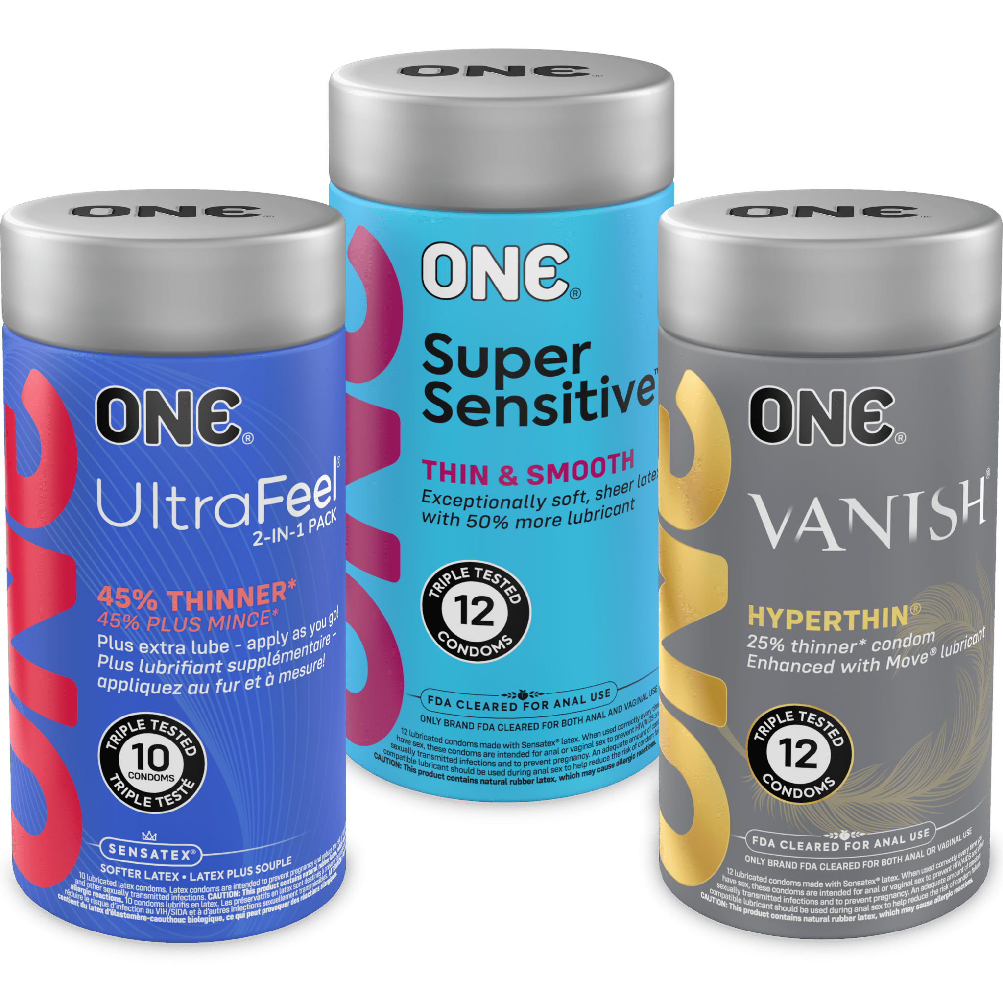 Our Best Thin Condoms Bundle Best Condom Bundle ONE® Condoms