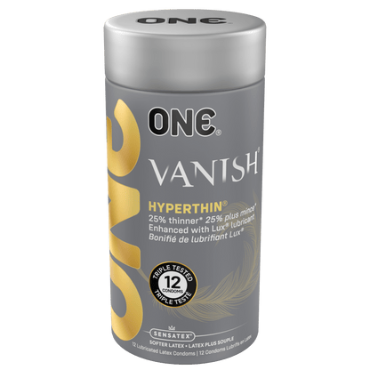 ONE Condoms Vanish Hyperthin 12-Count | Vanish Hyperthin Condoms ONE®